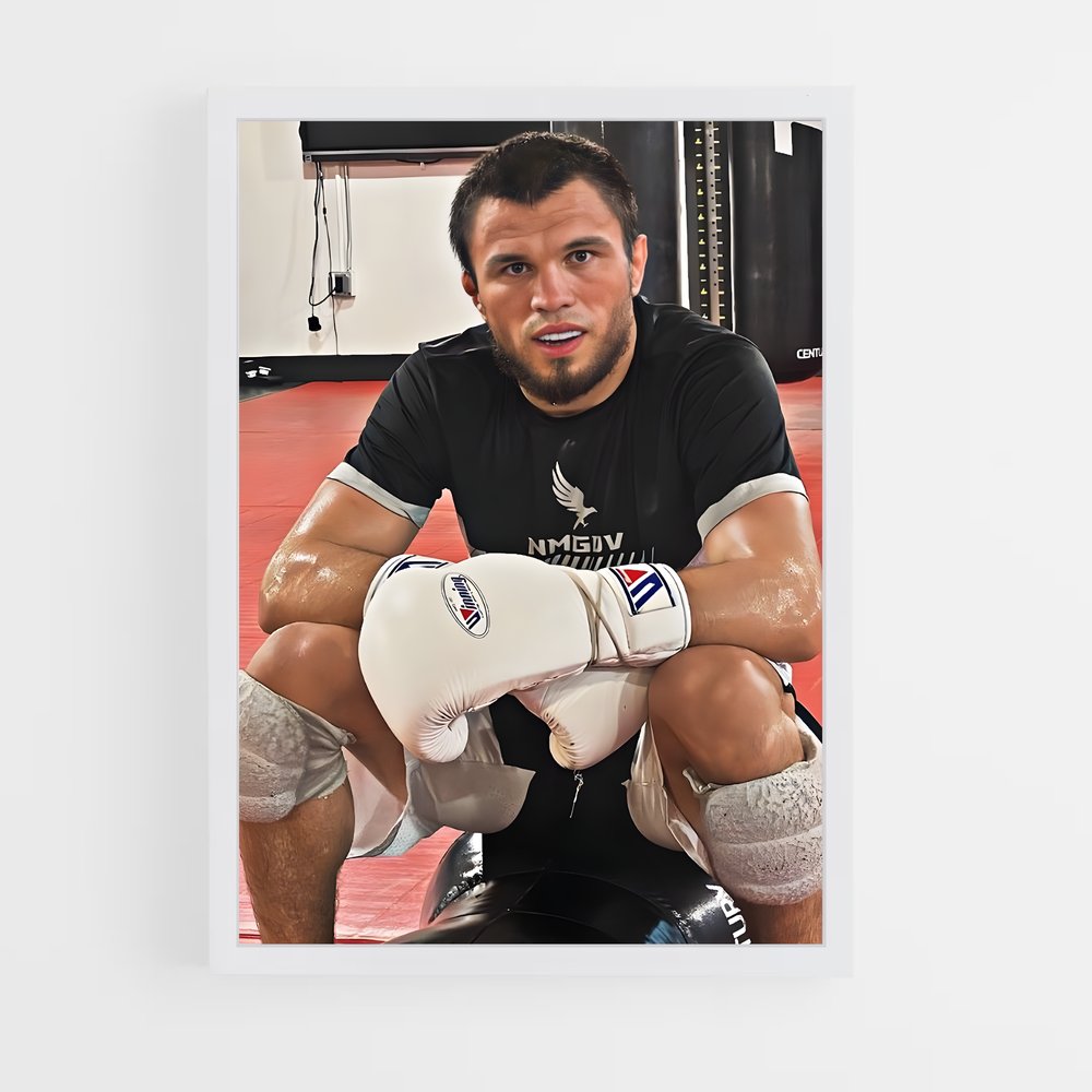 Poster Umar de nurmagomedov – affiche MMA (vue 3)